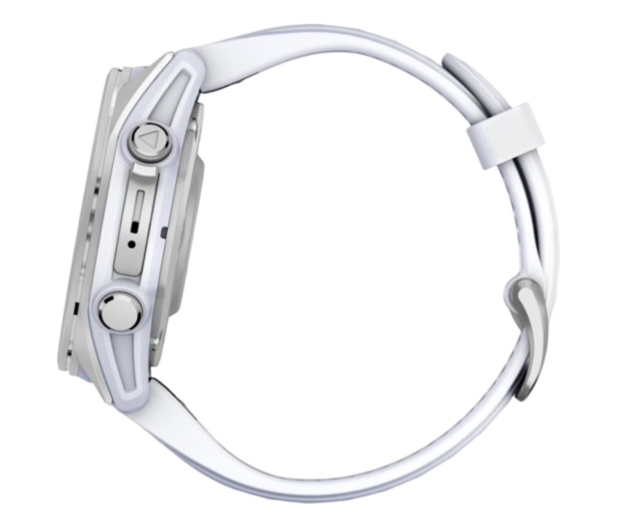 GARMIN Fenix 8 AMOLED Standard Edition 43mm Srebrny z białym paskiem (010-02903-00) - 1277066 - zdjęcie 6